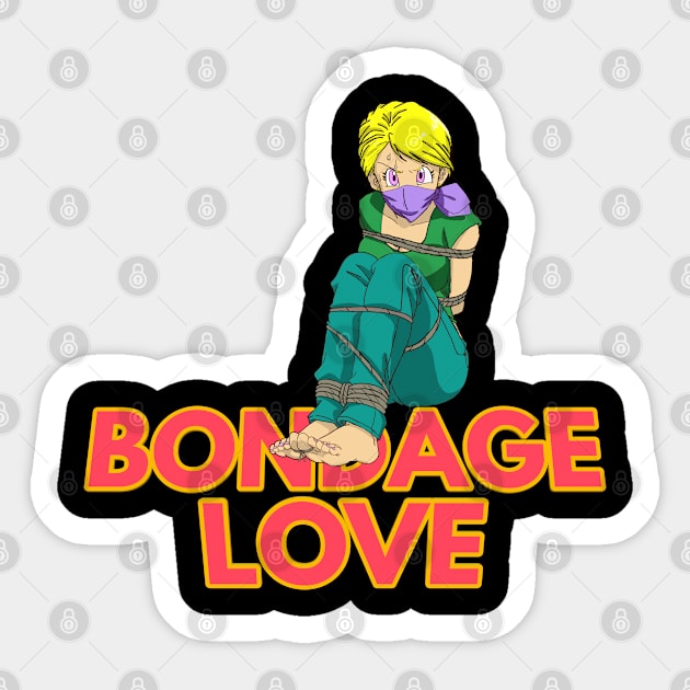 Bondage Love Anime Manga Sticker by FromBerlinGift